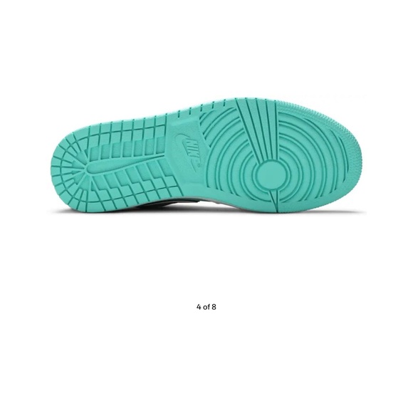 Air Jordan 1 Low SE 'Tropical Twist' Big Boys Sz 5.5 EUC Teal - Picture 3 of 11